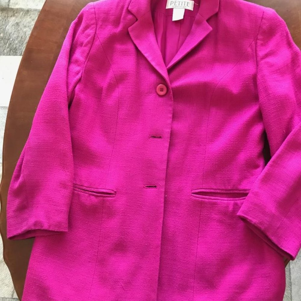 Fushia Womens Blazer